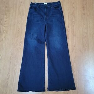 Mother The Hustler Roller Sneak Jeans in Karaoke In Kyoto